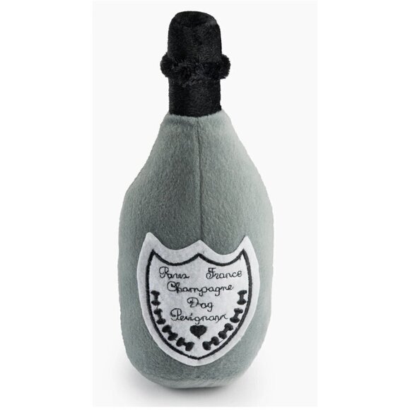 DOG PERIGNONN CHAMPAGNE BOTTLE DOG TOY - Picture 1 of 1